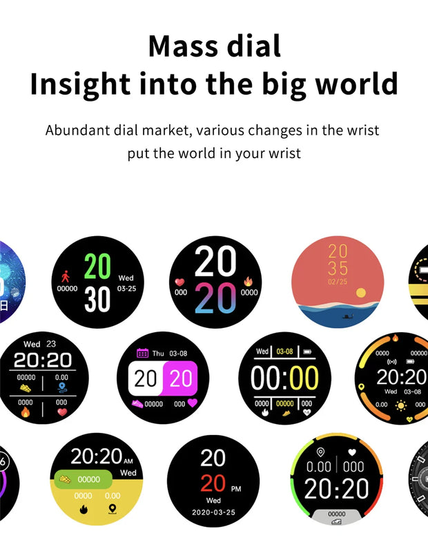 Touch Screen Sport Fitness Watch