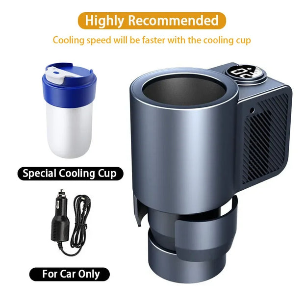 Smart 2 In 1 Car Heating Cooling Cup for Coffee & Drinks