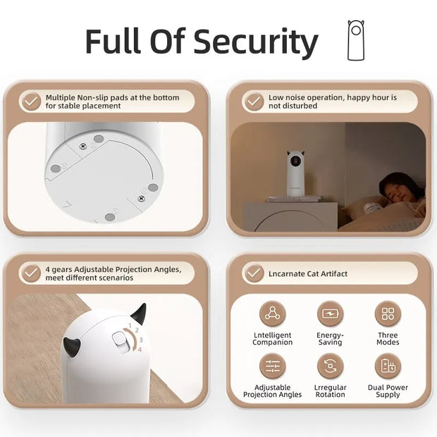 ROJECO Interactive Smart Cat Toy
