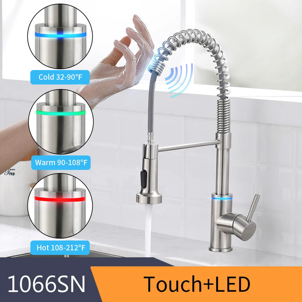 Kitchen Smart Touch Faucets Crane