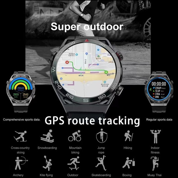 Bluetooth Fitness Smartwatch For Men