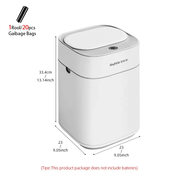 Smart 14L Bathroom Trash Can