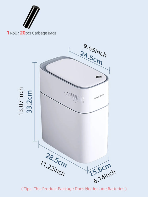 Smart 14L Bathroom Trash Can